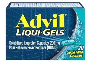[Advil Liquilgels 200mg 20ct] Advil Liquilgels 200mg 20ct