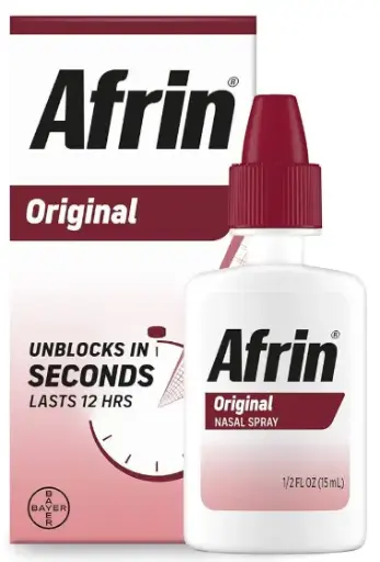 [Afrin Original Nasal Spray 6ml] Afrin Original Nasal Spray 6ml 6ct