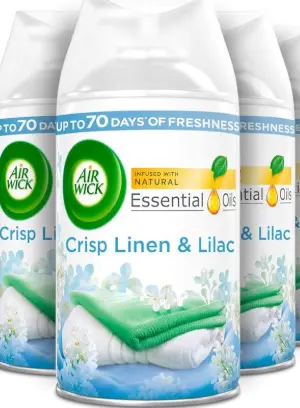 [Air Wick Spray Kit Crisp Linen 250ml] Air Wick Spray Kit Crisp Linen 250ml