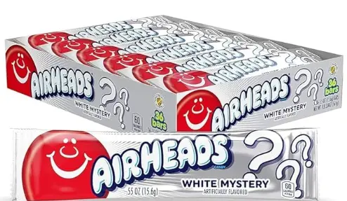[Airheads Single White Mystery 36-0.55 Oz] Airheads Single White Mystery 36-0.55 Oz