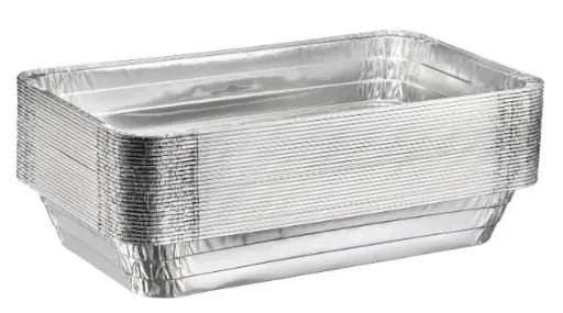 [Aluminum Full Size Steam Deep 50 CT] Aluminum Full Size Medium 50 CT