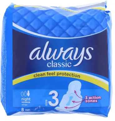 [Always Classic Night Size 3 18-8ct] Always Classic Night Size 3 18-8ct