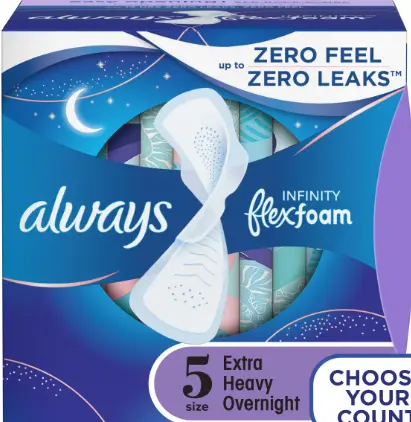 [Always Infinity Flex Foam Size 5] Always Infinity Flex Foam Size 5