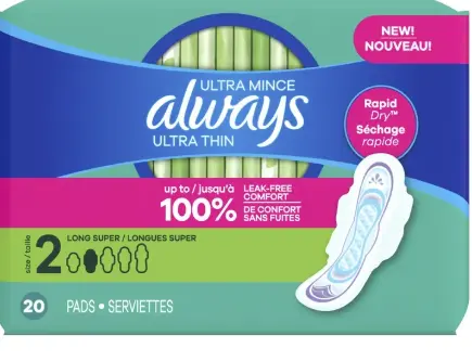 [Always Ultra Thin Size 2 12-20 CT] Always Ultra Thin Size 2 6-20 CT