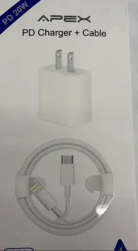 [Apex PD Fast Charger + Data Cable] Apex P11 PD Fast Charger + Data Cable