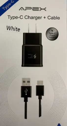 [Apex Type-C Charger + Data Cable] Apex AP04 Type-C Charger + Data Cable