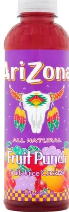 [Arizona 20 Oz Bottle - Fruit Punch] Arizona 20 Oz Bottle - Fruit Punch