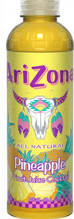 [Arizona 20 Oz Bottle - Pineapple] Arizona 20 Oz Bottle - Pineapple