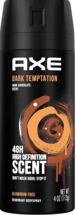 [Axe Deo Spray Dark Temptation 150ml] Axe Deo Spray Dark Temptation 150ml