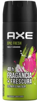 [Axe Deo Spray Epic Fresh 150ml] Axe Deo Spray Epic Fresh 150ml