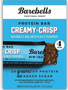 [Barbells Protein Creamy Crisp 12-55g] Barbells Protein Creamy Crisp 12-55g