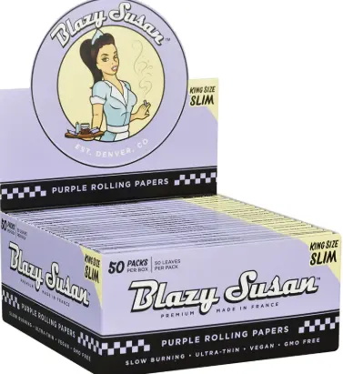 [Blazy Susan Pink King Slim 50ct] Blazy Susan Purple King Size 50ct