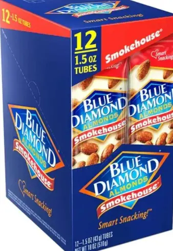 [Blue Diamond Almond Smokehouse12-1.5oz] Blue Diamond Almond Smokehouse12-1.5oz