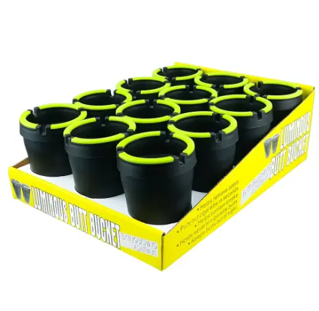 [Butt Bucket Ashtray 12ct] Butt Bucket Ashtray 12ct