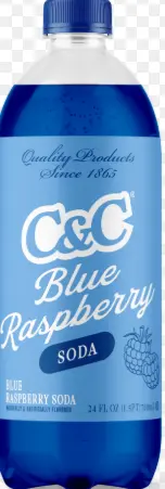 [C&C Blue Raspberry - 24 Oz Bottle] C&C Blue Raspberry - 24 Oz Bottle
