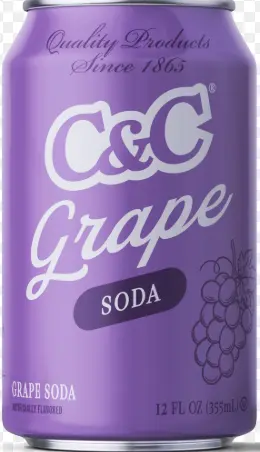 [C&C Grape - 12 Oz Can] C&C Grape - 12 Oz Can
