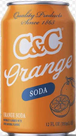 [C&C Orange - 12 Oz Can] C&C Orange - 12 Oz Can