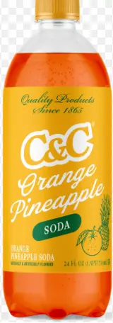 [C&C Orange Pineapple - 24 Oz] C&C Orange Pineapple - 24 Oz