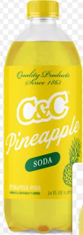 [C&C Pineapple - 24 Oz] C&C Pineapple - 24 Oz