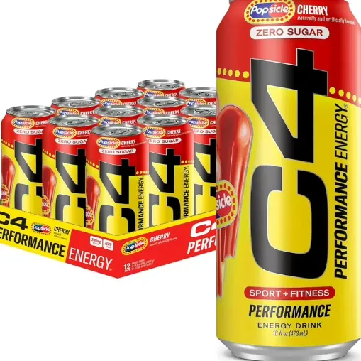 C4 Cherry Popsicle 16oz 12 CT