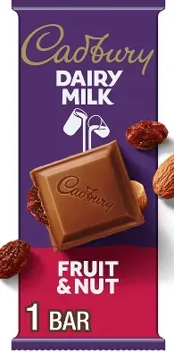 [Cadbury Fruit & Nut 14 - 3.5 Oz] Cadbury Fruit & Nut 14 - 3.5 Oz