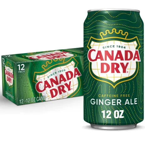 Canada Dry - Ginger Ale 12 Pack 12 Oz Cans