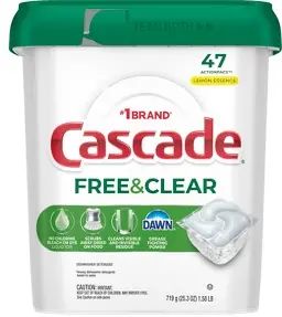 Cascade Free and Clear Tub
