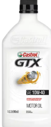 [Castrol - GTX Conventional 10W40 Motor Oil 6 Qts] Castrol - GTX Conventional 10W40 Motor Oil 6 Qts