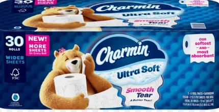 [Charmin Ultra Soft Bath Tissue 30ct] Charmin Ultra Soft Bath Tissue 30ct