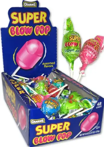 [Charms Super Blow Pop 48ct] Charms Super Blow Pop 48ct