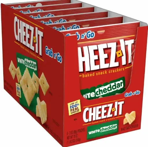 [Cheez It White Cheddar 6-3oz] Cheez It White Cheddar 6-3oz