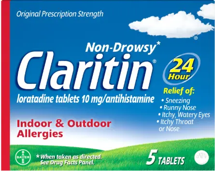 [Claritin Non-Drowsy Tablets 5ct 6pk] Claritin Non-Drowsy Tablets 5ct - Single Pack