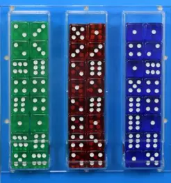[Clear Dice Assorted 48ct] Clear Dice Assorted 48ct