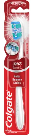 [Colgate TB White Medium 360 12ct] Colgate TB White Medium 360 12ct