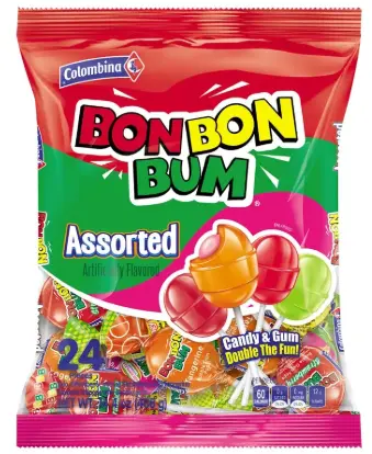 Colombina Bon Bon Assorted 100ct