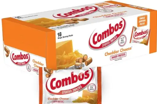 [Combos Cheddar Cheese Pretzel 18-1.8oz] Combos Cheddar Cheese Pretzel 18-1.8oz