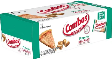 [Combos Pepperoni Pizza Pretzel 18-1.8 Oz] Combos Pepperoni Pizza Pretzel 18-1.8 Oz