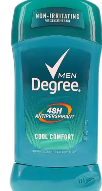 [Degree Deo Cool Comfort 2.7oz] Degree Deo Cool Comfort 2.7oz 6 - Pack