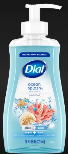 [Dial Hand Wash Ocean Splash 7.5 Oz] Dial Hand Wash Ocean Splash 7.5 Oz