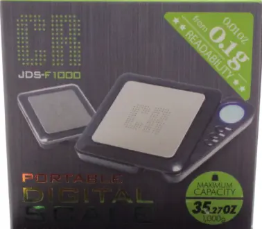 [Digi Scale Cr-F1000 BLK] Digi Scale Cr-F1000 BLK