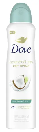 [Dove Advanced Care Coconut Jasmine Spray 6 Pack] Dove Advanced Care Coconut Jasmine Spray 6 Pack