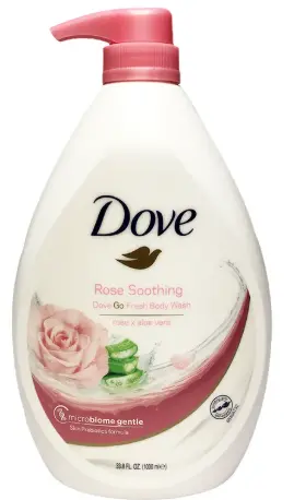 Dove Bodywash Rose Soothing 1000 ml