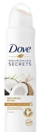 [Dove Deo Spray Coconut & Jasmine Flower 250ml] Dove Deo Spray Coconut & Jasmine Flower 250ml