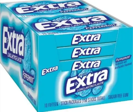 Extra Slim Pack Peppermint 10 CT