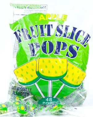 [Fruit Slice Pops Apple 48-27.1 Oz] Fruit Slice Pops Apple 48-27.1 Oz