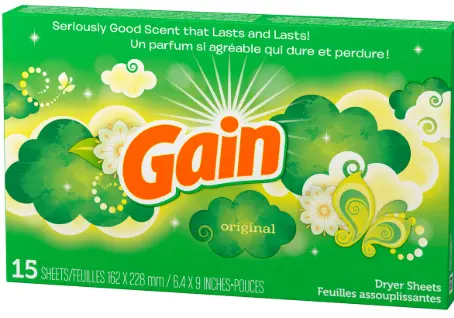 [Gain Dryer Sheets 15 Count] Gain Dryer Sheets 15 Count