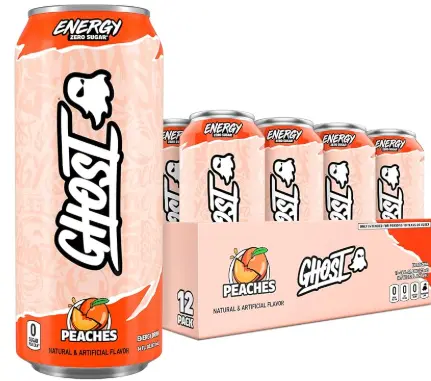 [Ghost 16 Oz 12 Pack Peaches] Ghost 16 Oz 12 Pack Peaches
