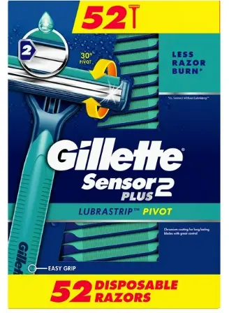 [Gillette Sensor 2 Plus 52ct] Gillette Sensor 2 Plus 52ct