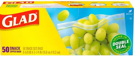 [Glad Zipper Snack Bag] Glad Zipper Snack Bag