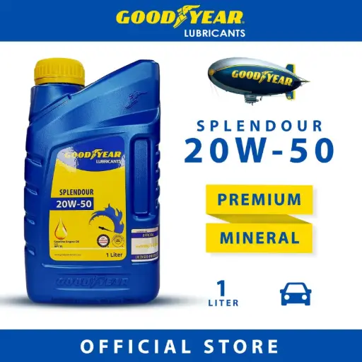 Goodyear Synthetic Blend 20W50 Motor Oil 12/1 Qts